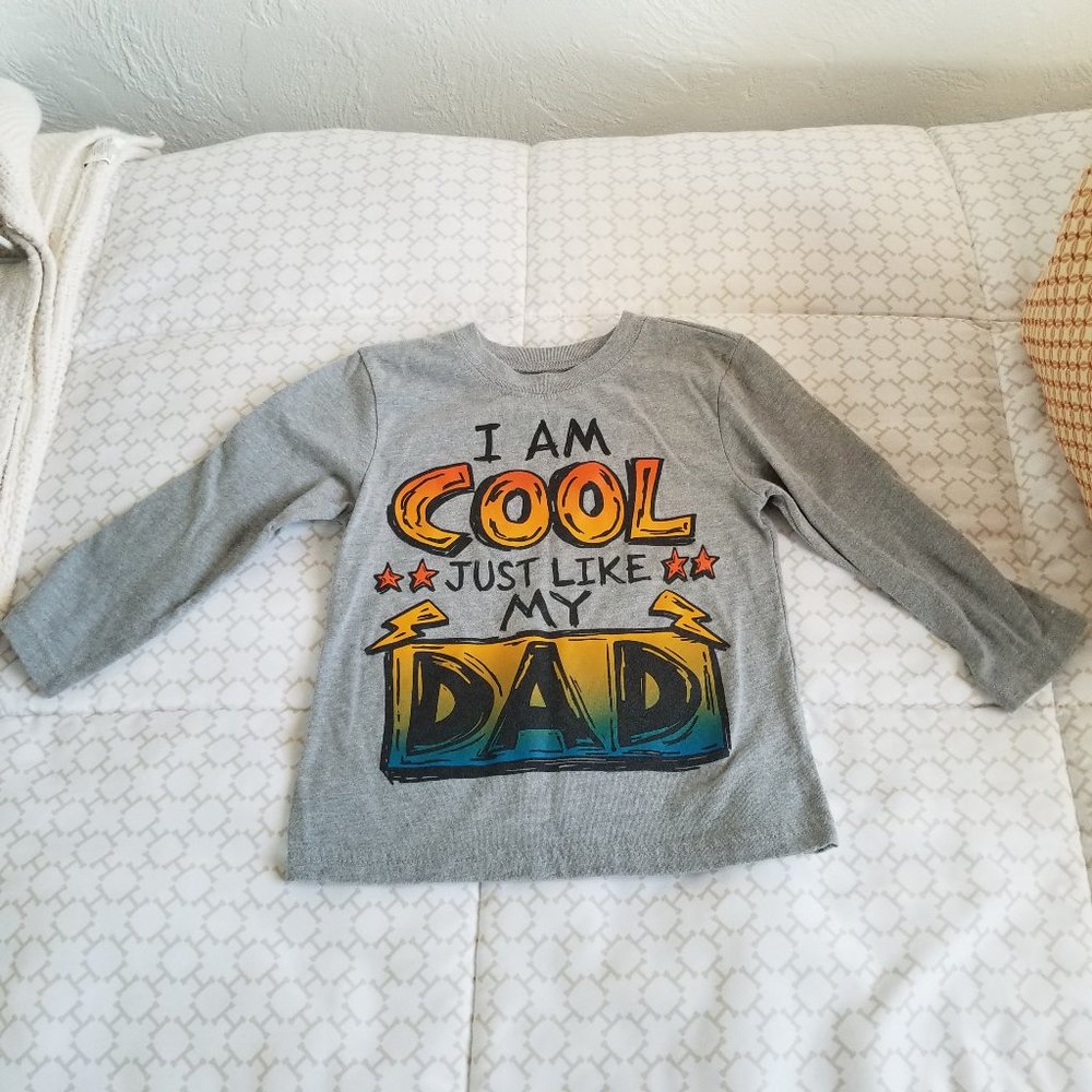 Garanimals Grey Long Sleeve Tee Size 4T